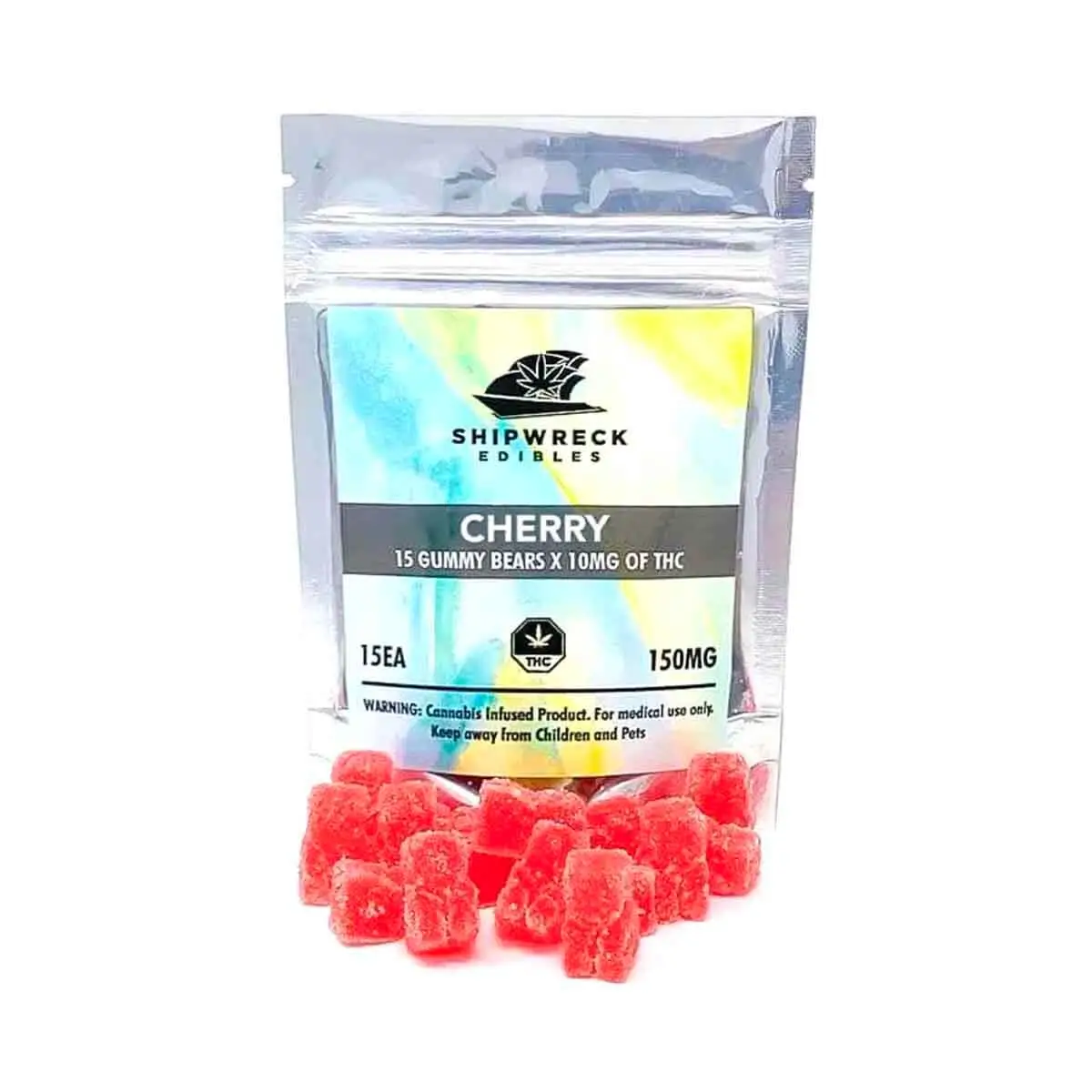 thc-infused-gummy-bears-cherry-shipwreck-edibles Gummy Bear Edibles