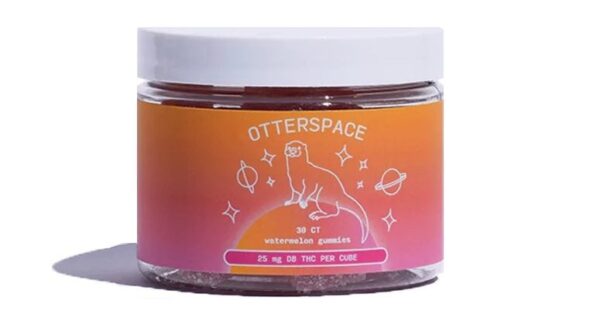 Buy OtterSpace Sour Watermelon D-8 Gummies